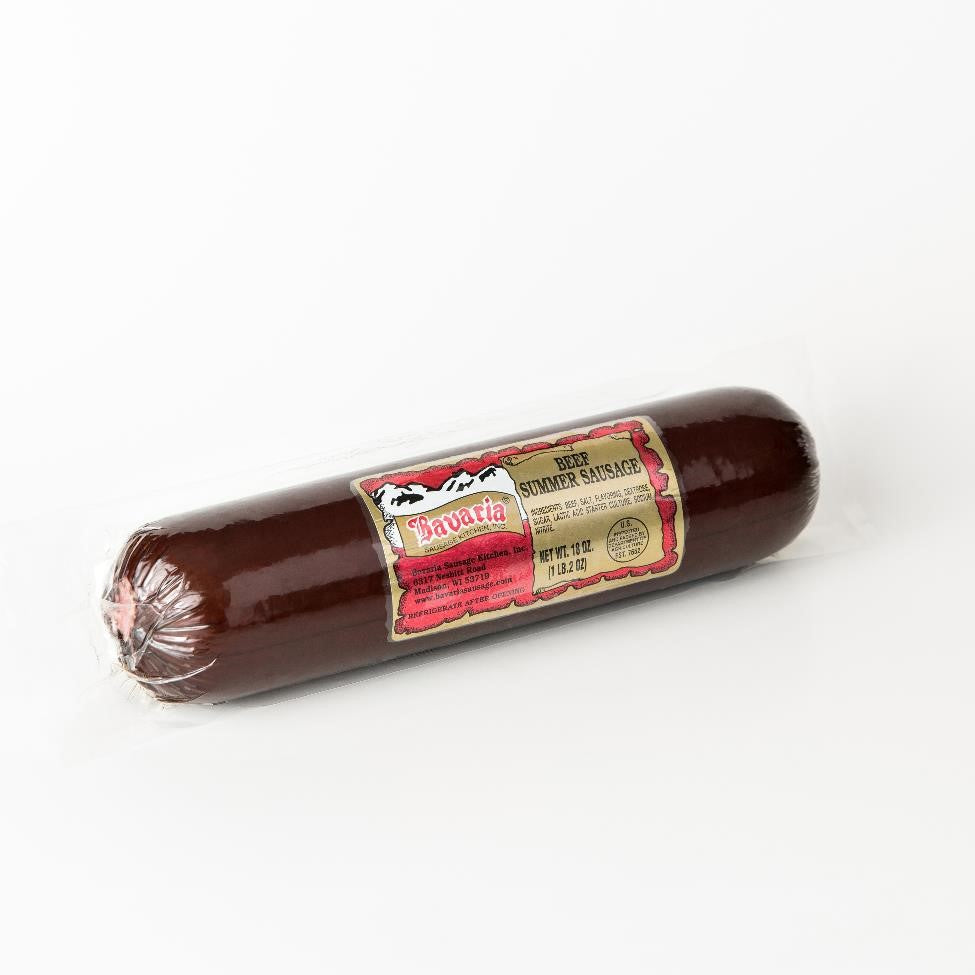 B - Gourmet Beef Sausage Log